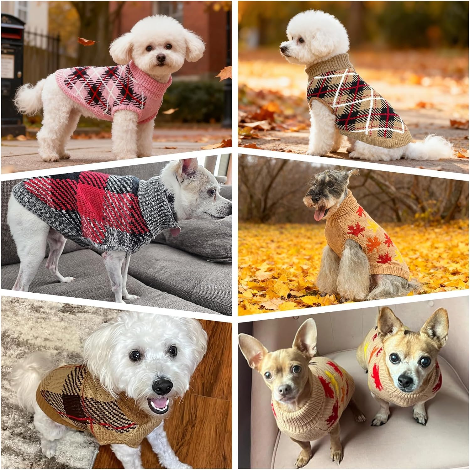 Detalle 2 de BEAUTYZOO Dog Sweater, Large