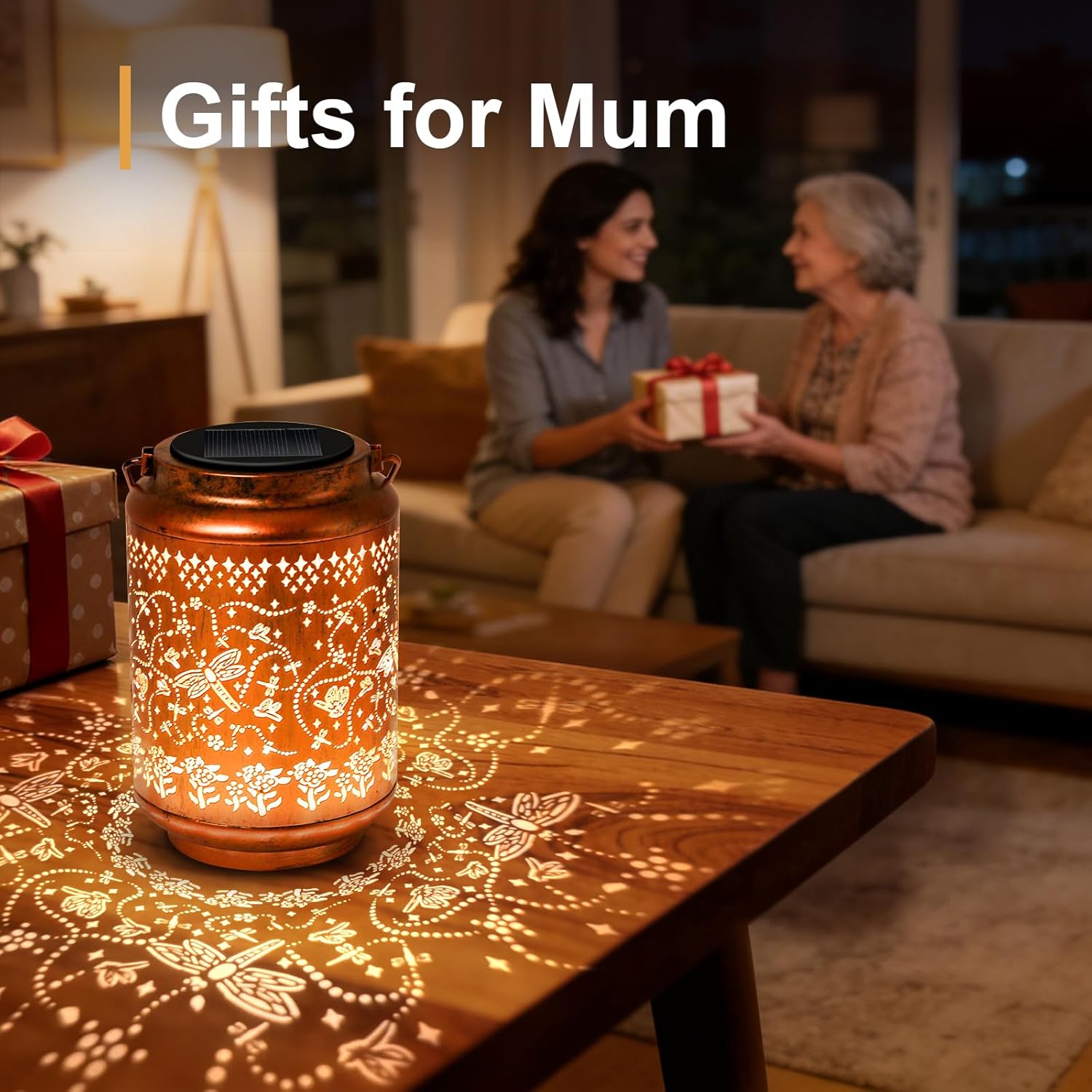 Detalle 2 de Dragonfly Solar Lantern Garden Light for Mum 🌼