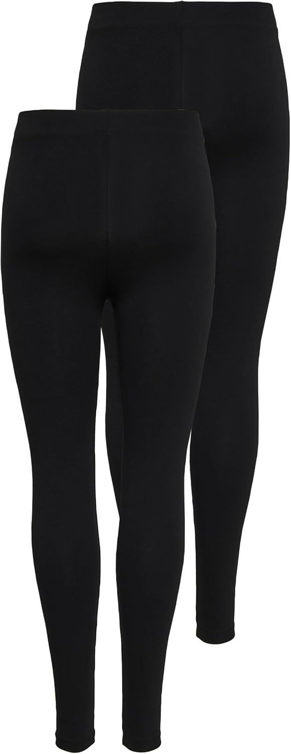Thumbnail 1 de ONLY Damen Leggings Onllive 2-Pack Slim Fit – bequeme Alltagslegings im Doppelpack