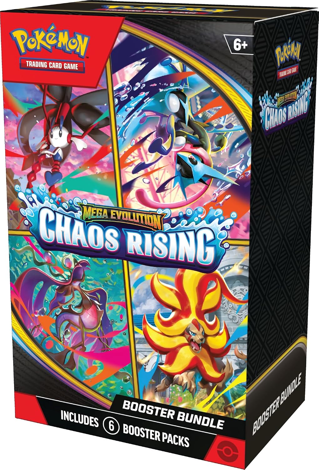 Detalle de Pokémon TCG: Mega Evolution—Chaos Rising Booster Bundle