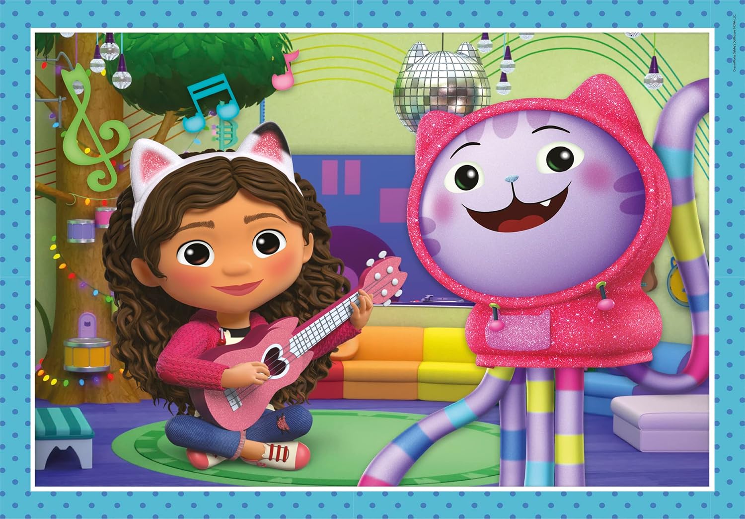 Thumbnail 5 de Clementoni DreamWorks Gabby's Dollhouse – 4 Puzzle mit 12, 16, 20 & 24 Teilen für Kinder ab 3 Jahren