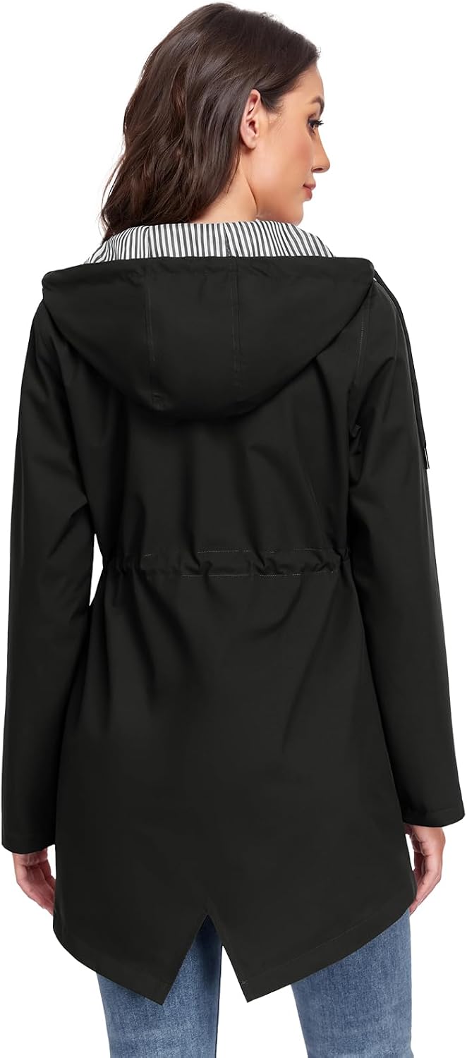 Detalle de Yuson Girl Women's Lightweight Windbreaker Coat