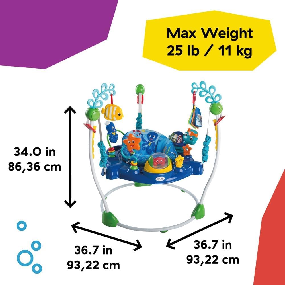 Thumbnail 6 de Baby Einstein Neptune's Ocean Discovery Activity Jumper & Bouncer