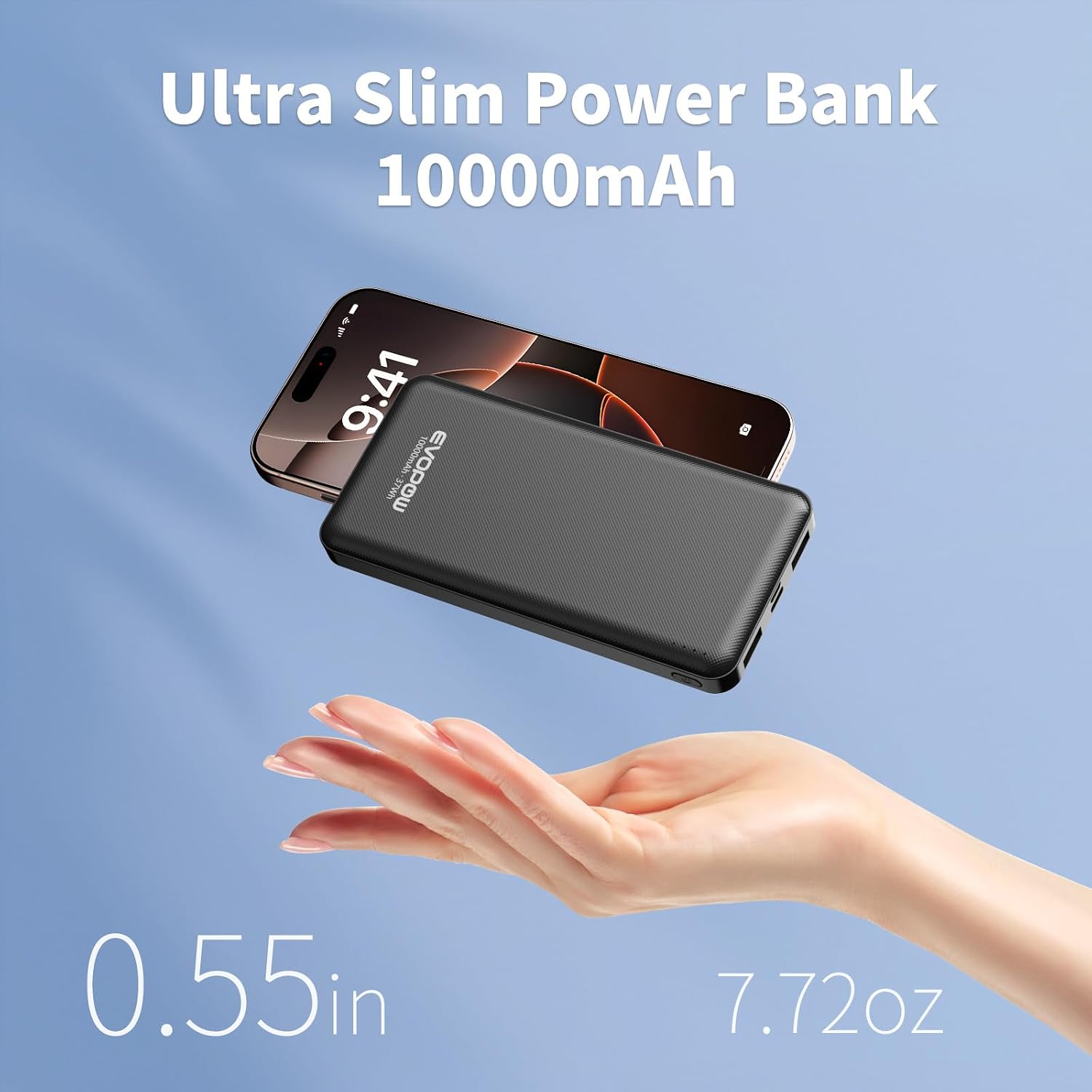 Detalle de Evopow Portable Charger 10,000mAh