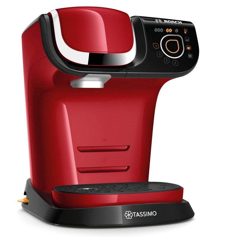 Thumbnail 1 de Tassimo My Way 2 Cafetera Multibebida Roja de Bosch: uso sencillo y sabor consistente