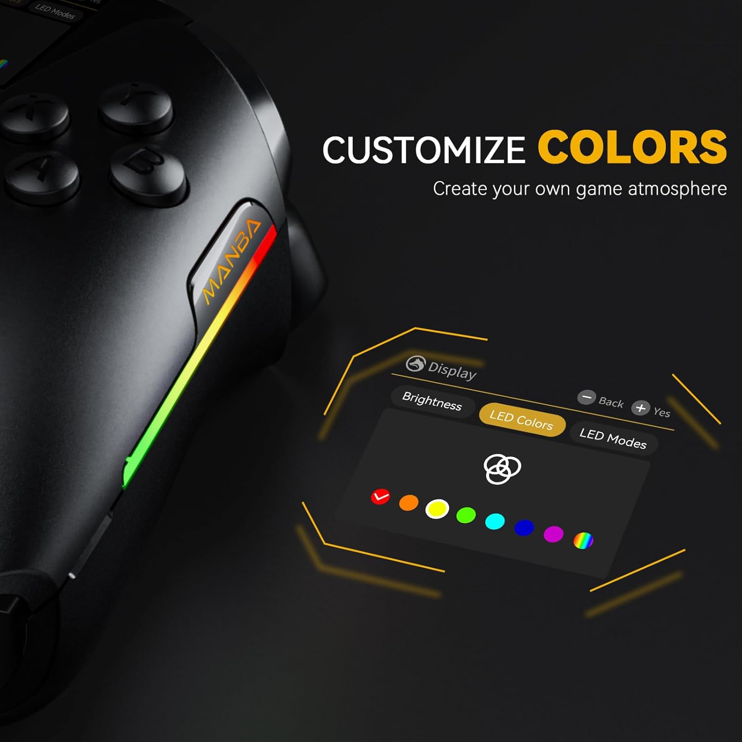 Thumbnail 4 de ManbaOne V2 Controller wireless con schermo 2"
