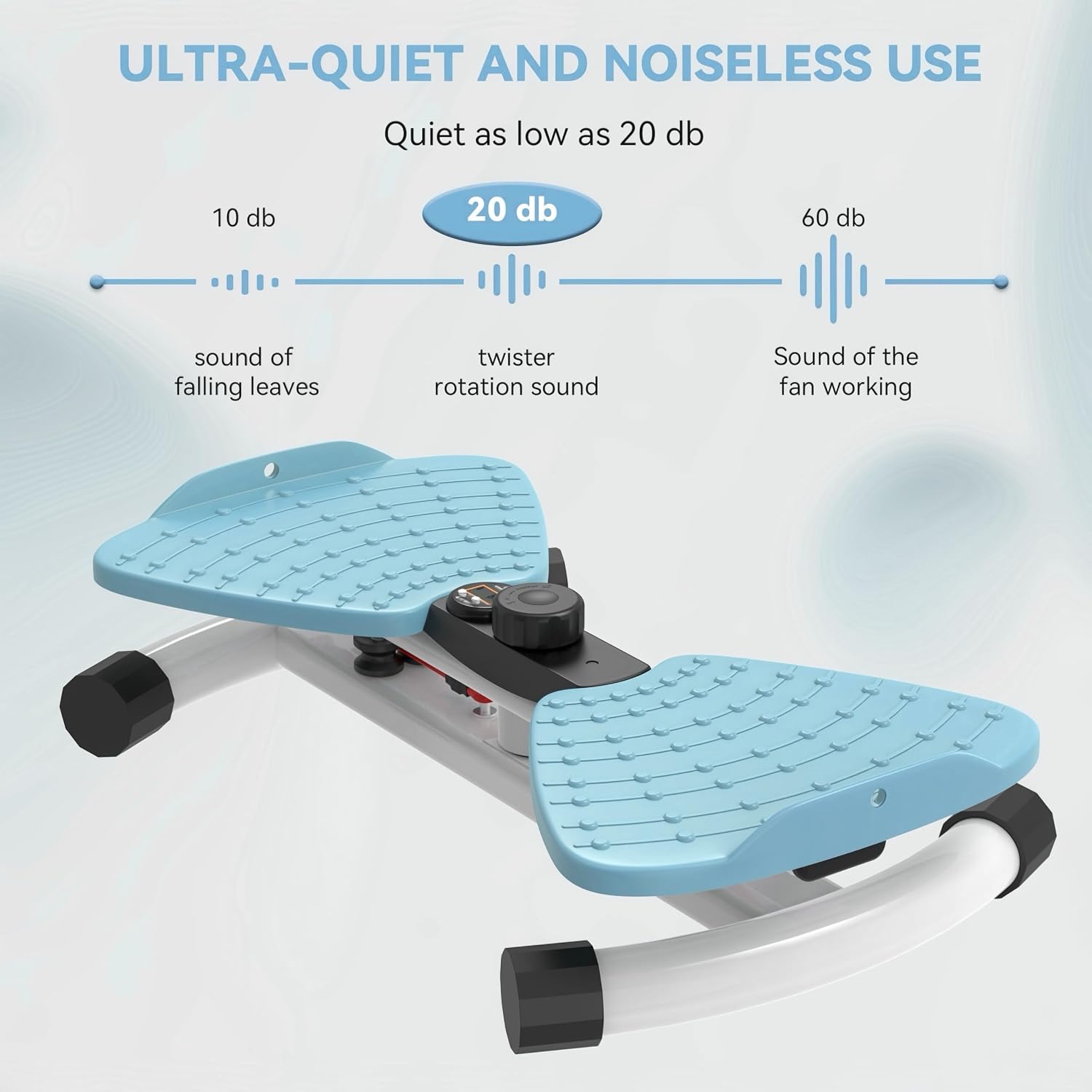 Detalle 2 de renZEC Waist Twister Machine — Adjustable Ab Twister with Digital Display (330 lbs capacity)