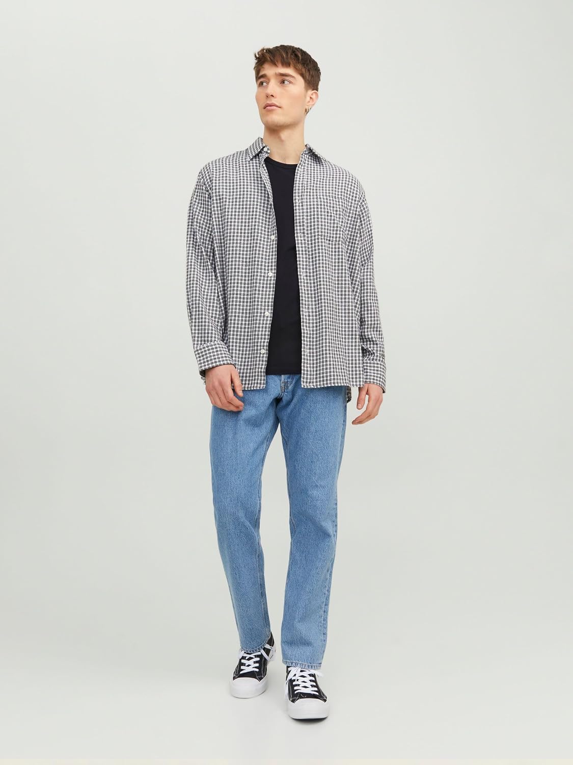 Thumbnail 6 de JACK & JONES Slim Fit Jeans JJIGLENN JJFELIX AM 066 LID – zeitlos für Alltag und Beruf