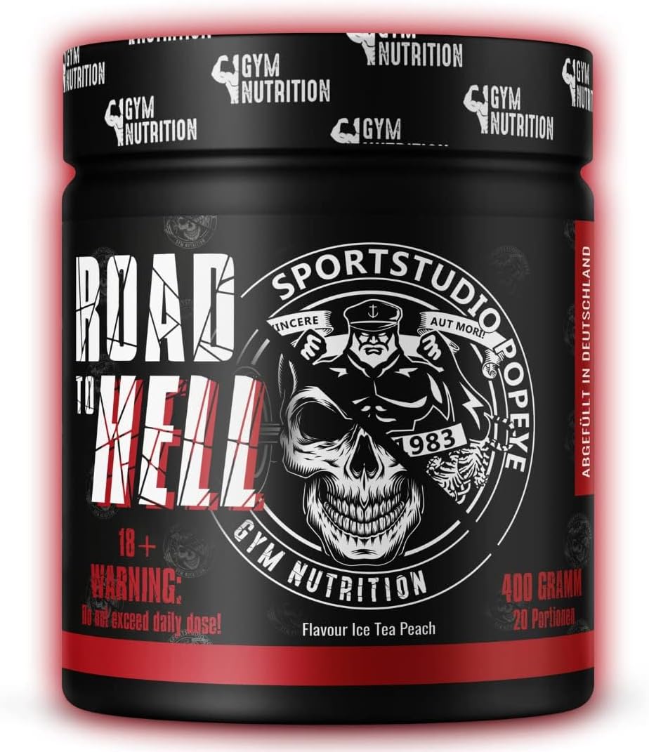 Detalle de Pre Workout ROAD TO HELL Ultra Hardcore 400 g