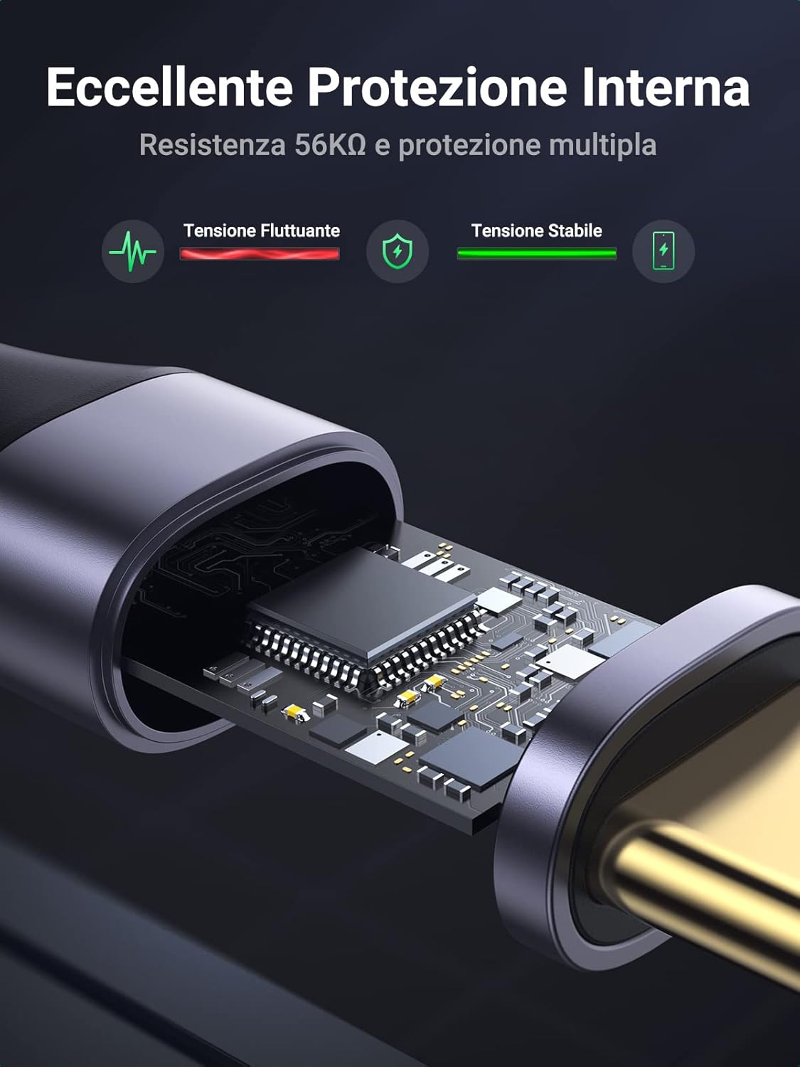 Thumbnail 3 de UGREEN Cavo USB C A 3.0 5 Gbps 1m