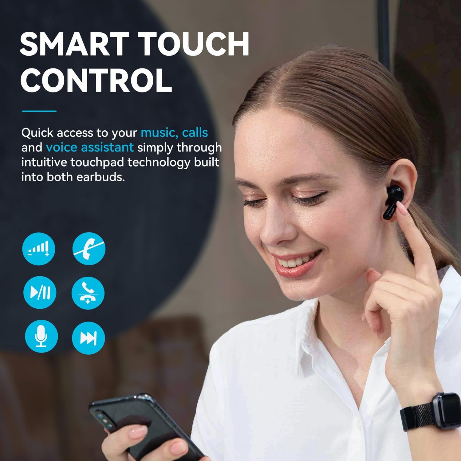 Thumbnail 3 de EarFun Air Bluetooth earbuds 35H