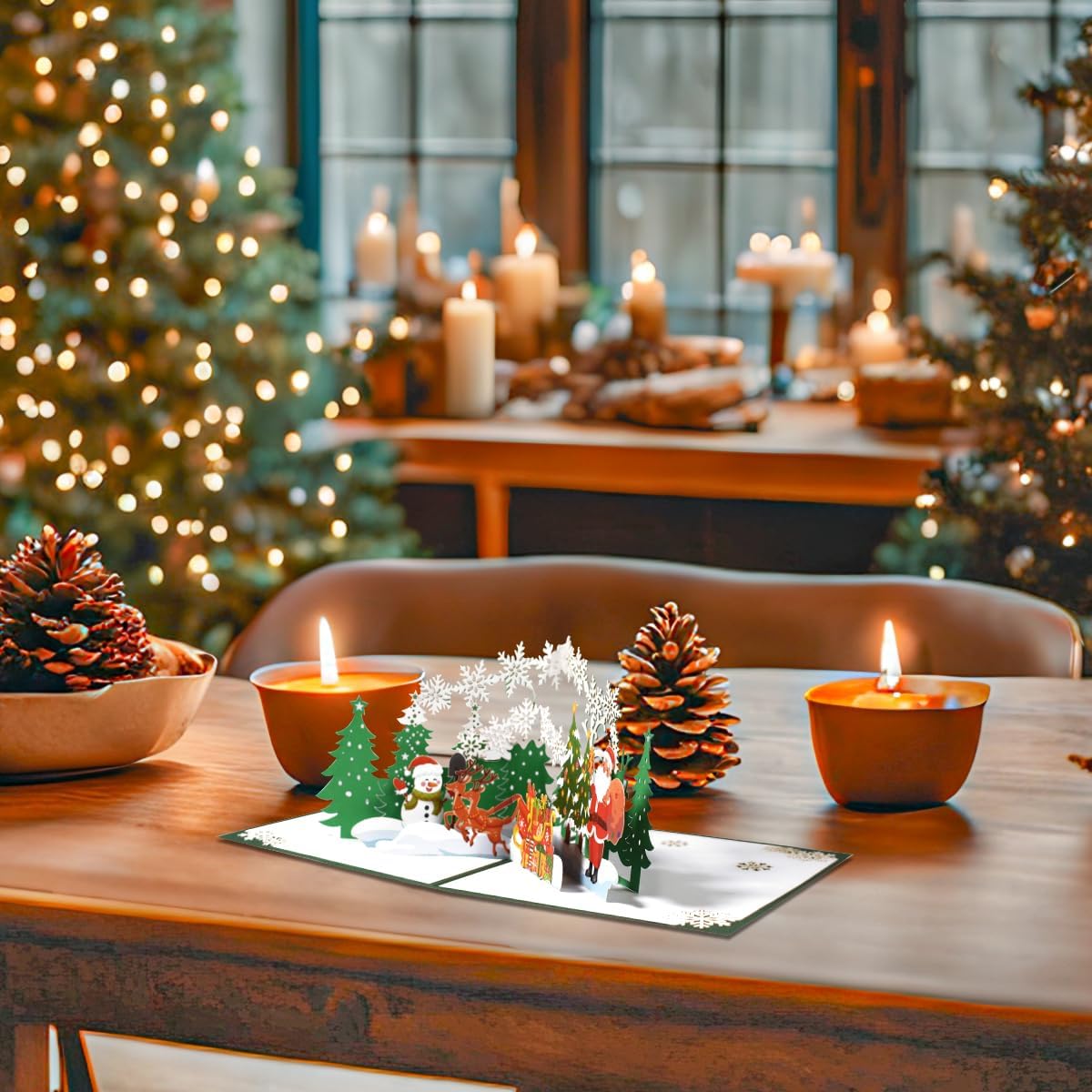 Thumbnail 4 de CNLITIHEKA Forest Deer 3D Card 🎄