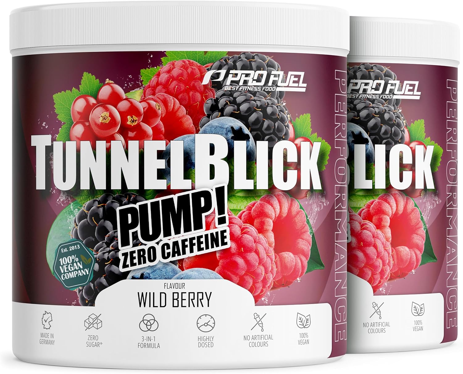 Thumbnail 6 de Pump Booster³ ohne Koffein (Green Apple, 440 g) – koffeinfrei Pre-Workout Booster mit Citullin, Arginin & Fokus