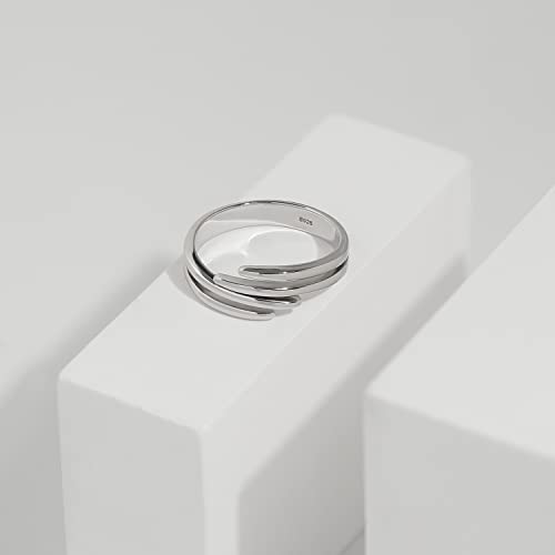 Thumbnail 2 de Meissa Calin Embrace, bague réglable en argent 925 pour femme