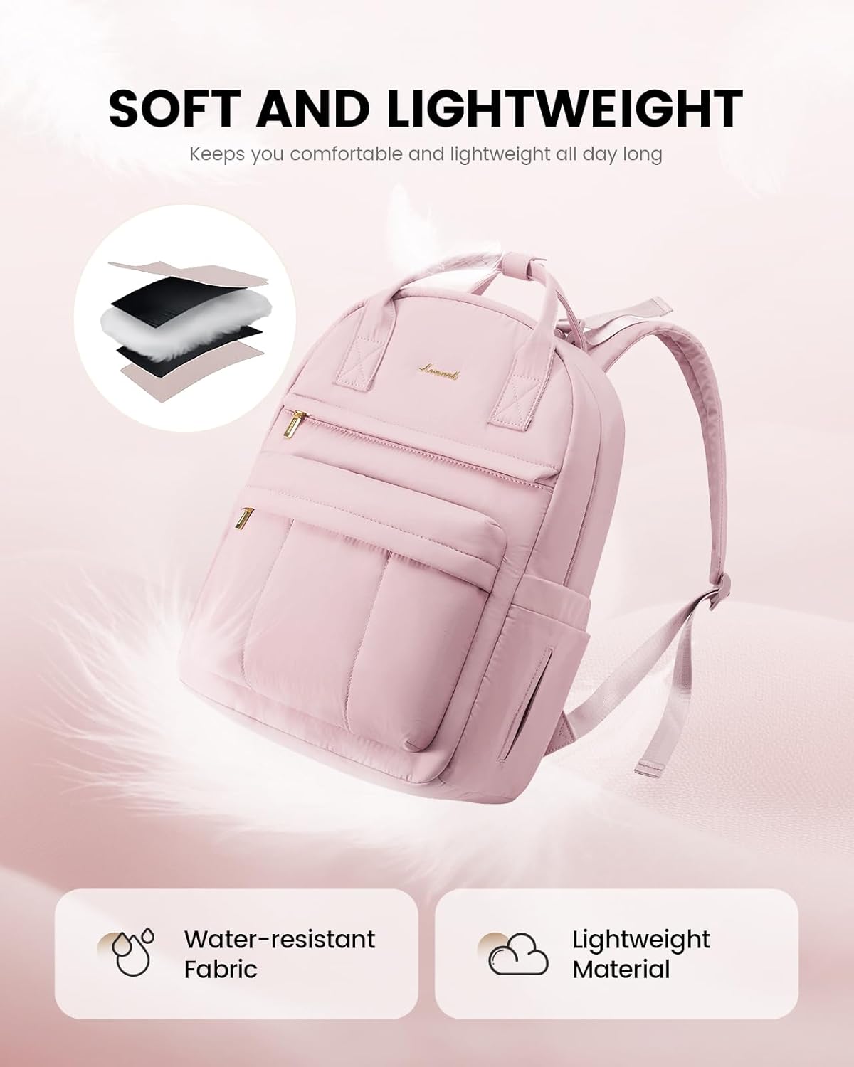 Detalle 2 de LOVEVOOK Baby Changing Backpack 30x17x42.5 cm