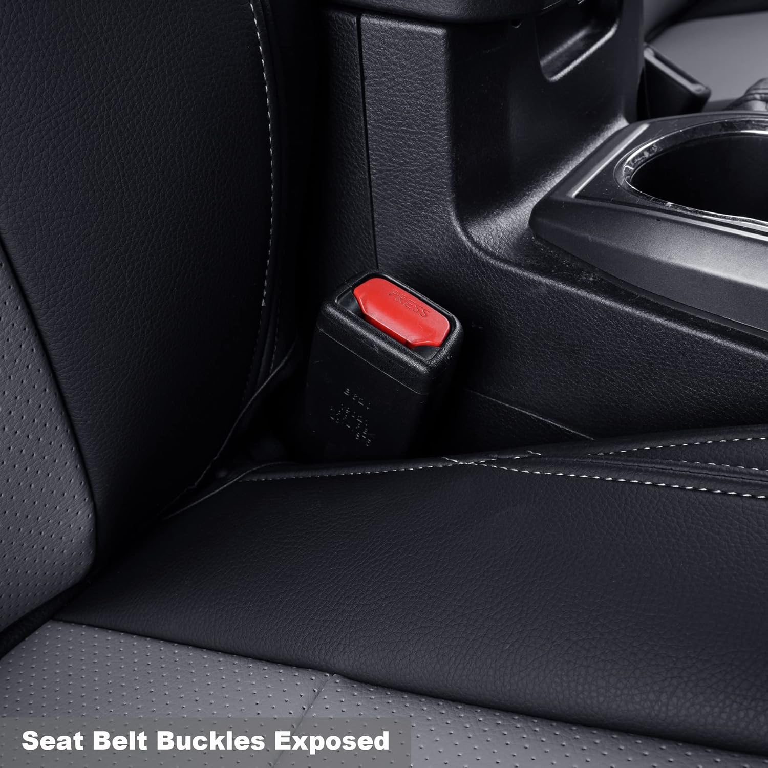 Thumbnail 4 de LUCKYMAN CLUB 2 Front Tacoma Seat Covers (Custom Fit 2016–2023) for Crew Cab & Extended Cab, Gray (2 pcs)