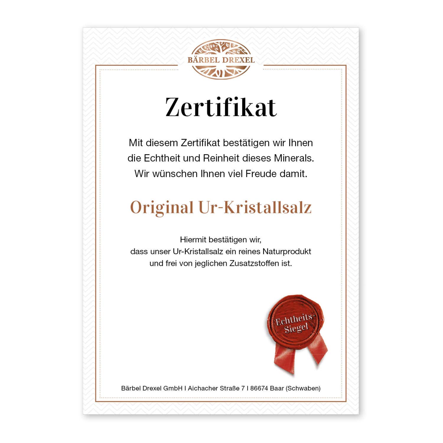 Detalle 2 de BÄRBEL DREXEL Rosa Kristallsalz Grob – 100% veganes Natursalz im Granulat, naturnah abgebaut (750 g)