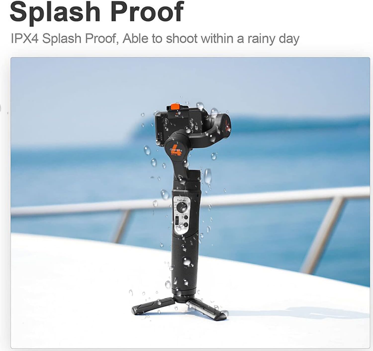 Thumbnail 2 de Hohem iSteady Pro 4-Action Camera Gimbal Stabilizer (3-axis) for GoPro, Osmo Action & Insta360 One R