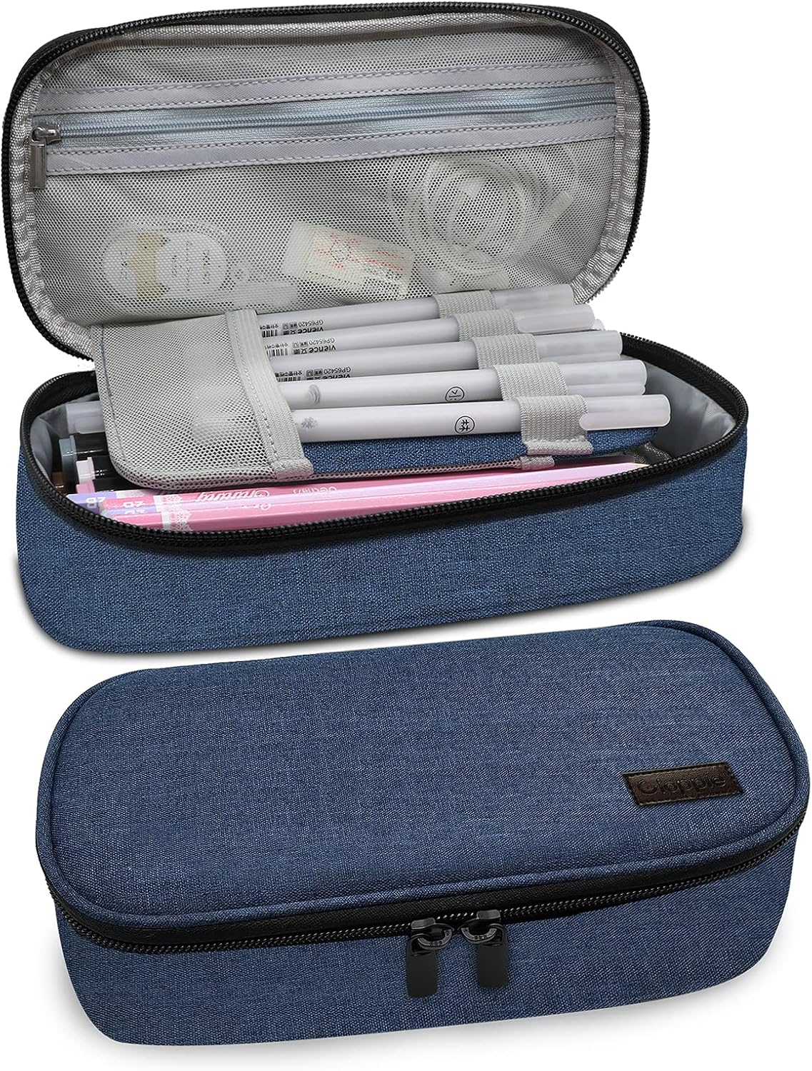 Detalle de Gloppie Big Pencil Case Pouch 50 pens