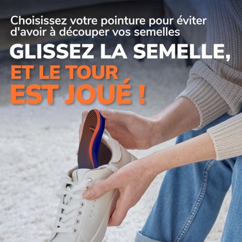 Thumbnail 7 de Dr. Scholl’s Semelles Orthopédiques Advanced – Aides à la voûte et au soutien pour chaussures de travail (43,5–44), jusqu’à 150 kg