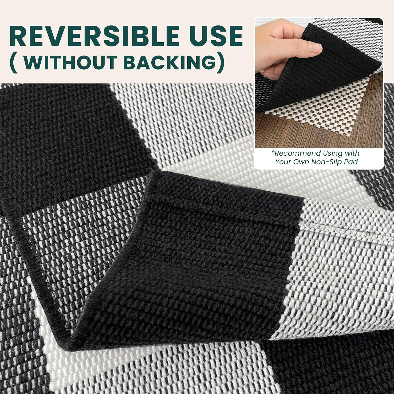 Detalle 1 de KOZYFLY Area Rug 3 x 5 ft