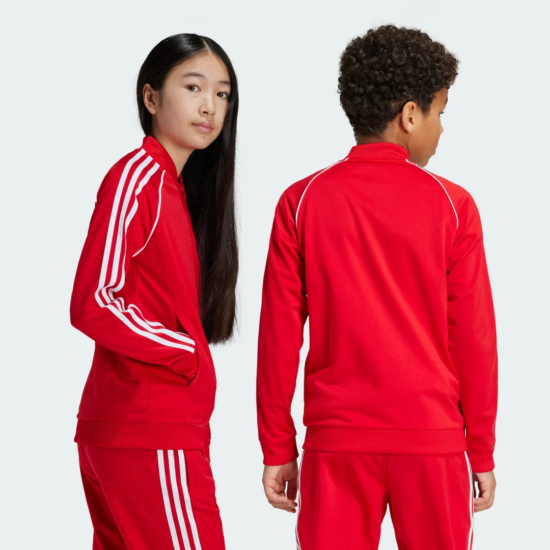 Thumbnail 1 de Adidas Chaqueta SST Adicolor Rojo