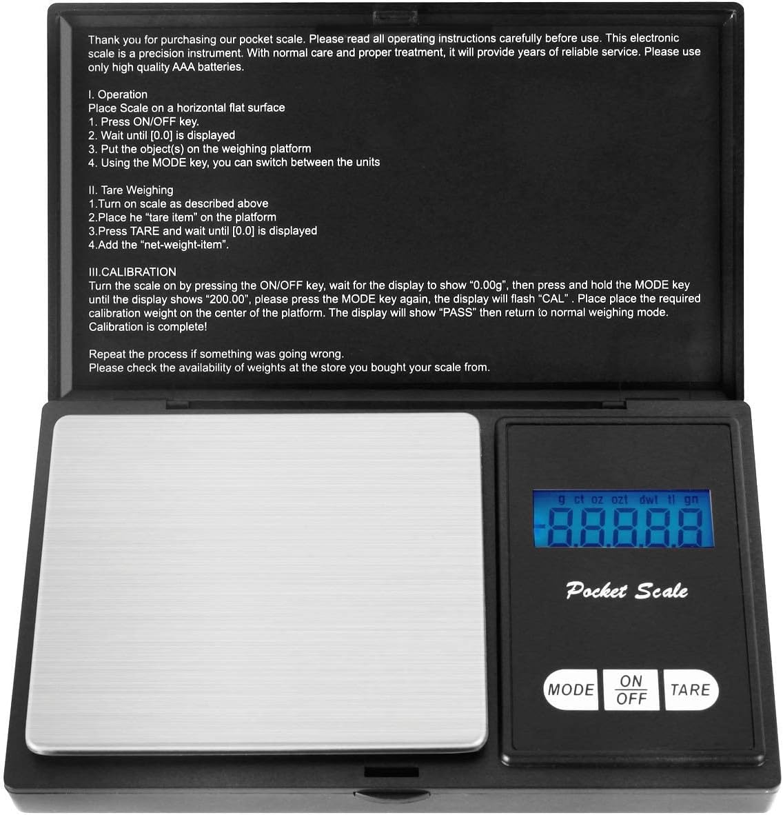 Detalle de Foraco Taschenwaage 500 g ⚖
