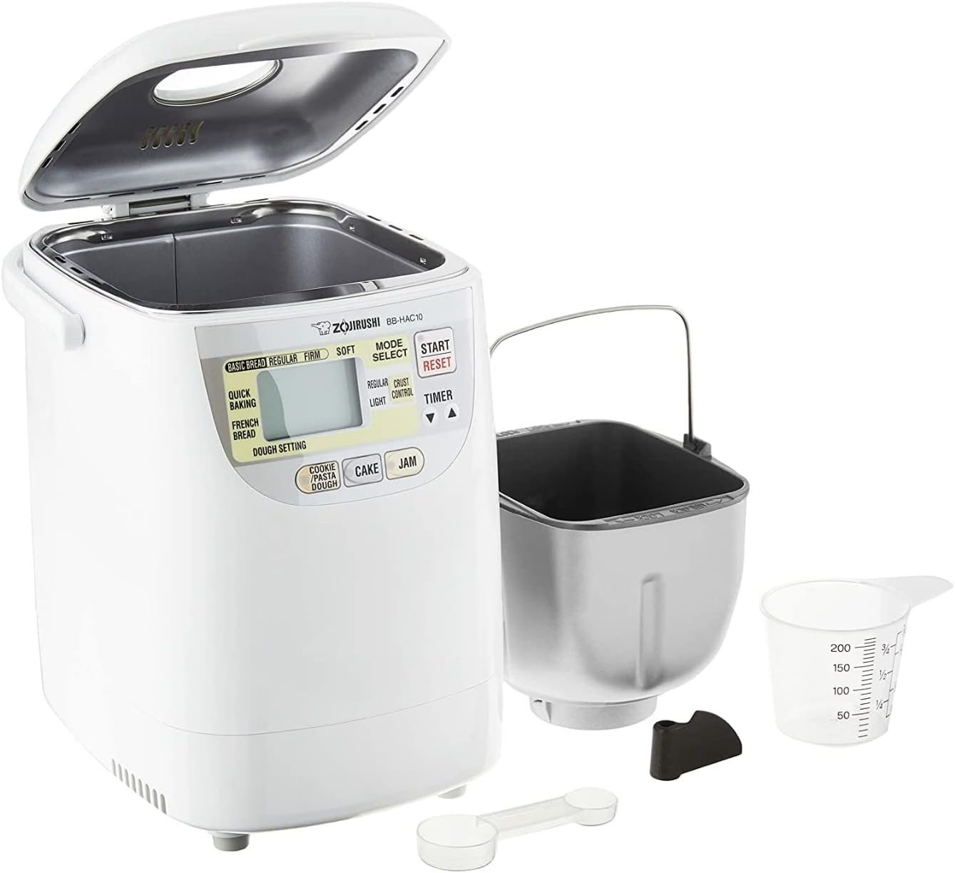 Detalle de Zojirushi BB-HAC10 Home Bakery 1-Pound Programmable Mini Breadmaker (White)