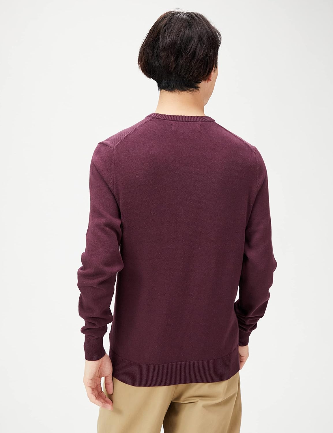 Thumbnail 1 de Amazon Essentials Herren Pullover mit Rundhalsausschnitt aus 100% Baumwolle (normaler Schnitt, Zopfmuster)