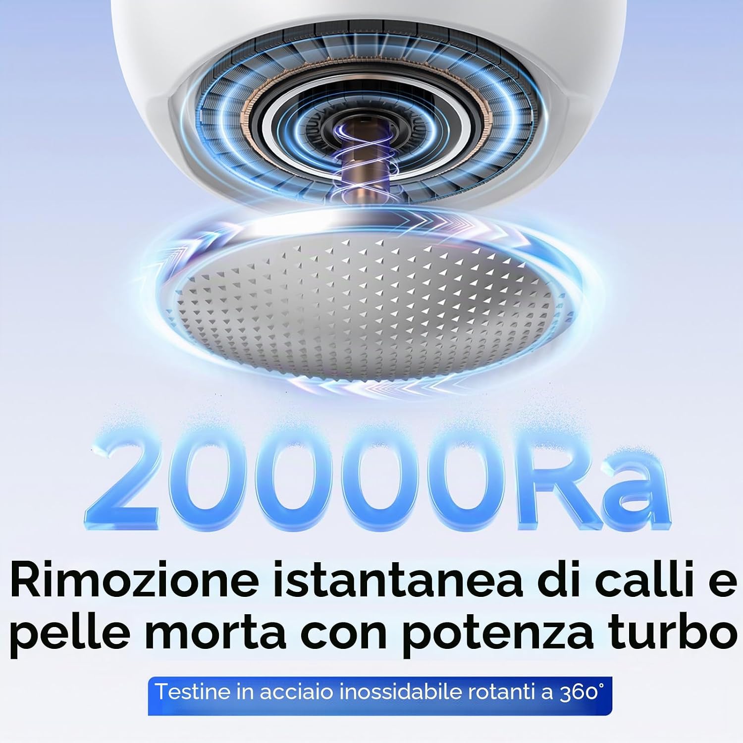 Thumbnail 3 de TOPCHANCES Pedicure Elettrico Professionale Piedi 2 in 1 – Rimozione Calli e Cura Piedi