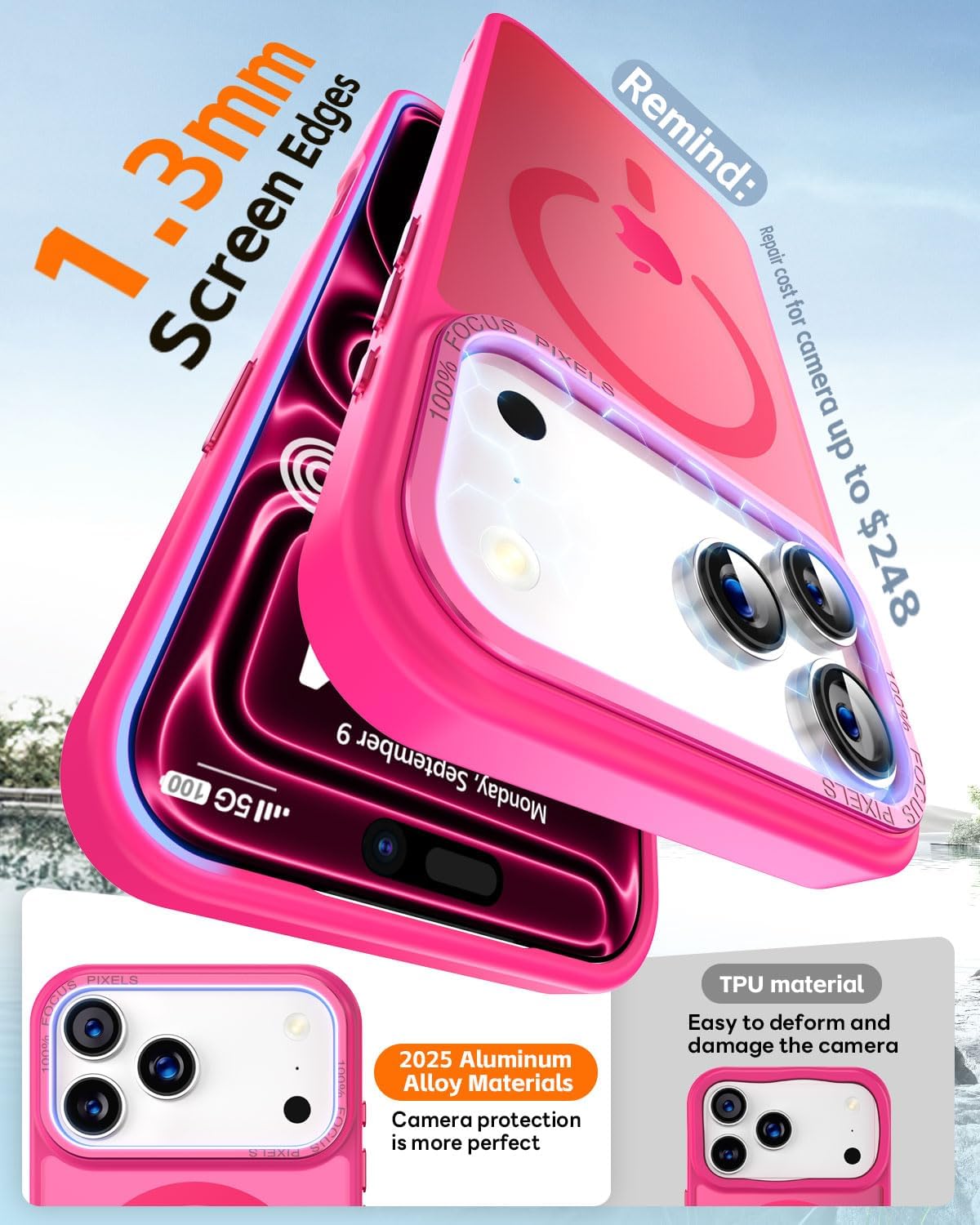 Thumbnail 3 de Newfuture Magnetic iPhone 17 Pro Max Case 6.9