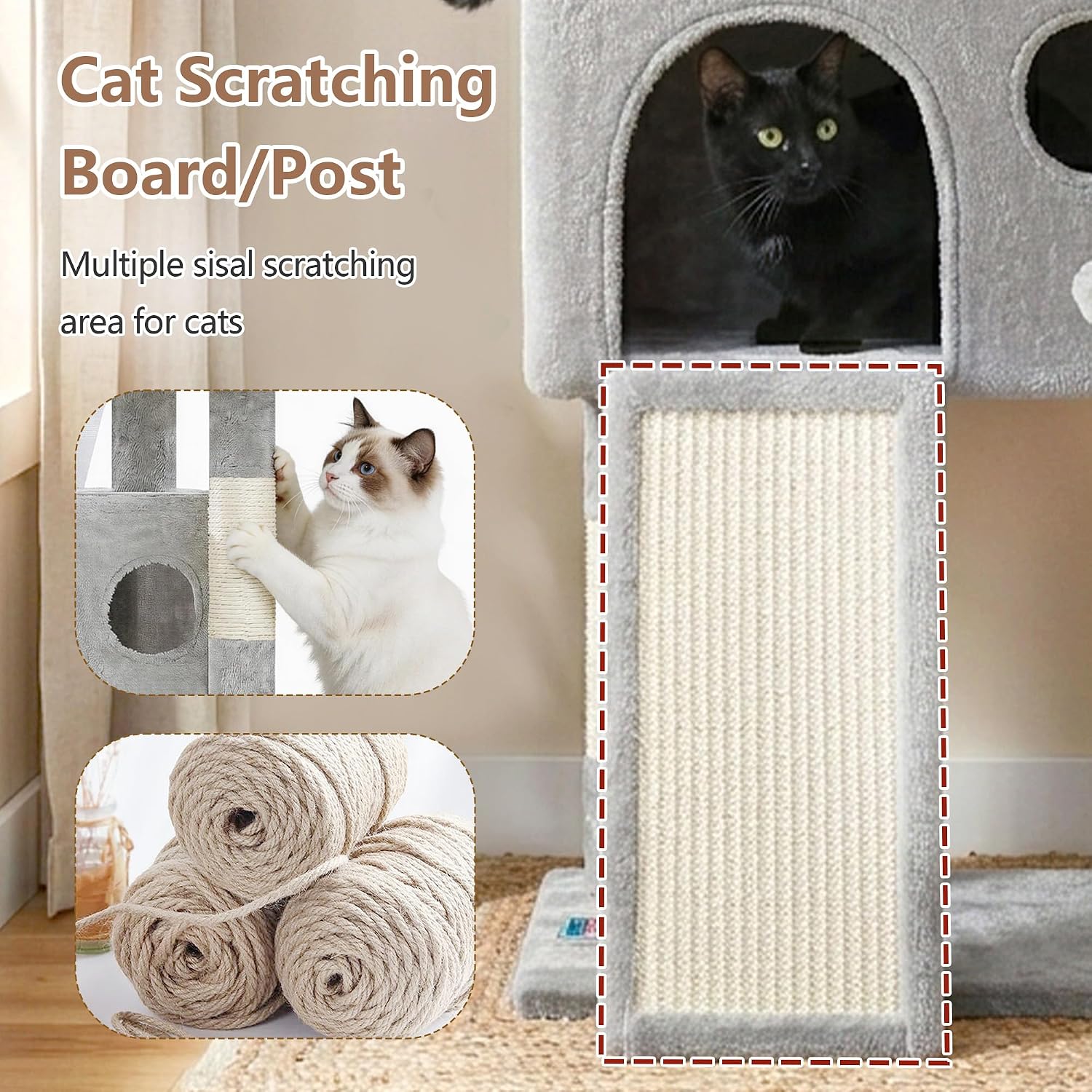 Detalle de Gitelsnour Cat Tree GCT005SW