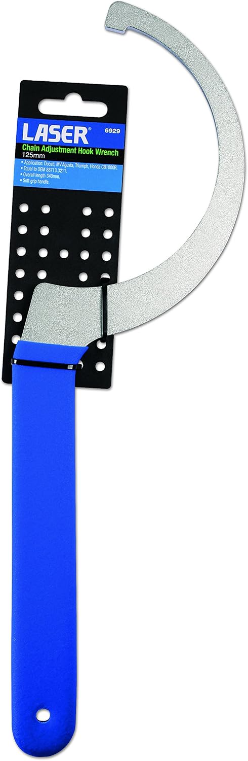 Detalle 2 de Laser 6929 Chain Adjustment Hook Wrench 125mm