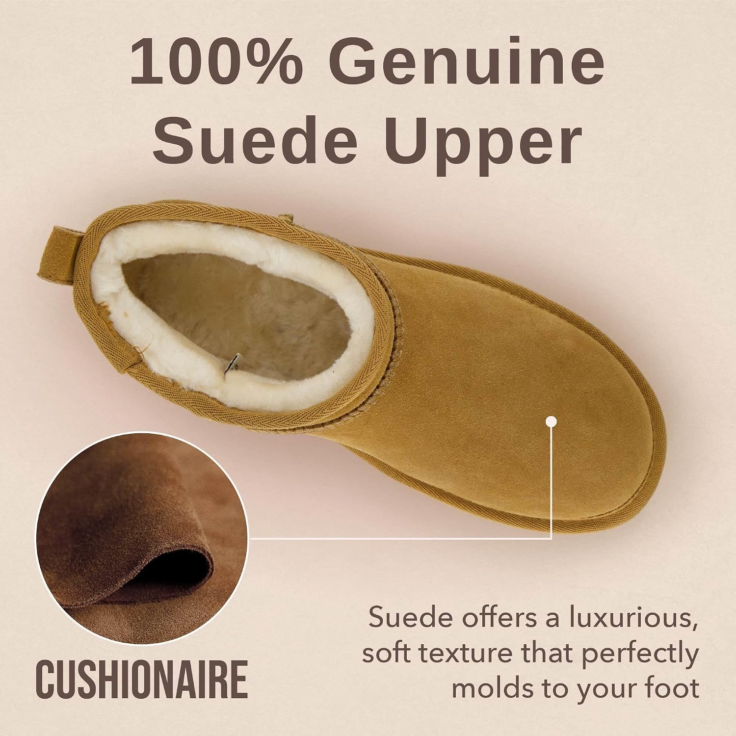 Thumbnail 6 de CUSHIONAIRE Hip-3 Suede Ankle Boots 🚶♀