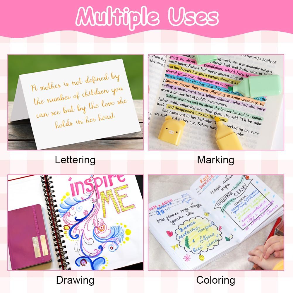 Thumbnail 5 de AYESY Mini Surligneurs 6 couleurs 🖍️