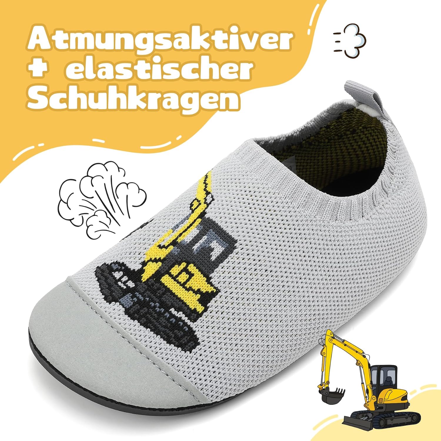 Thumbnail 3 de VOLHAL Hausschuhe Kinder atmungsaktiv