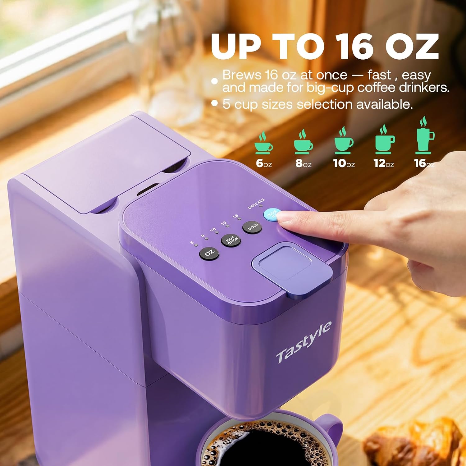 Detalle de Tastyle Single-Serve Coffee Maker K320
