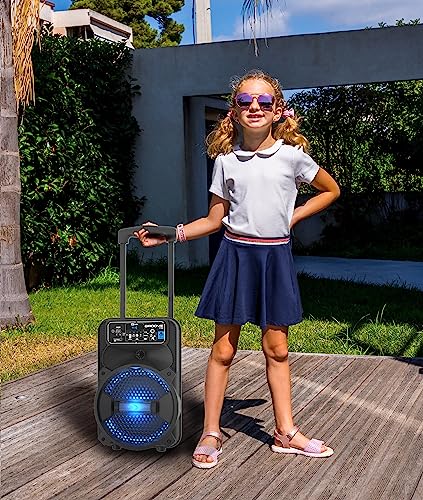Thumbnail 6 de Cefa Toys – Altavoz Bluetooth portátil de 100 W con micrófono, mando y iluminación LED