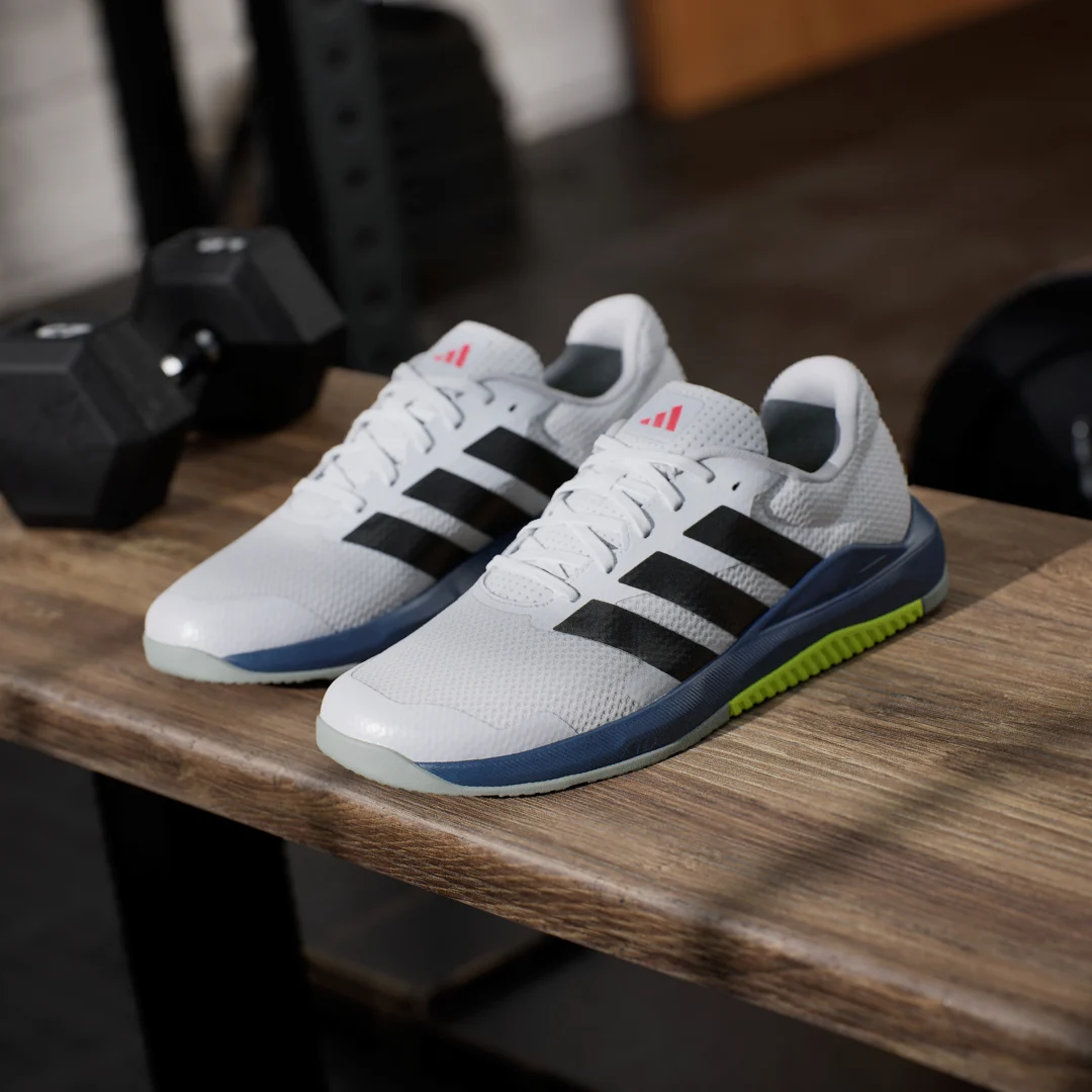 Thumbnail 3 de Zapatilla de entrenamiento Dropset Base de Adidas – Blanco