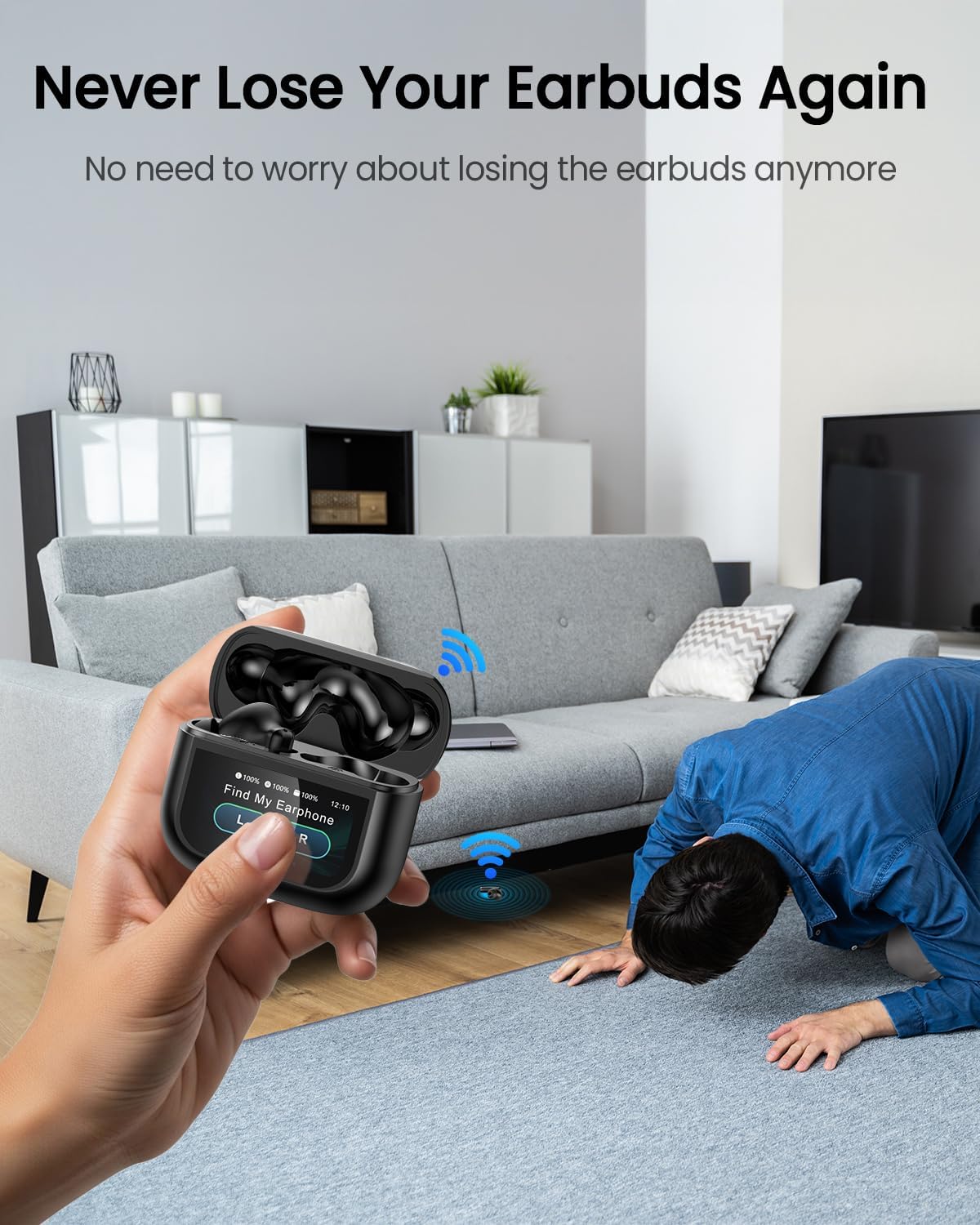 Detalle de ZIUTY ZIUTY Wireless Earbuds with ANC, 40H