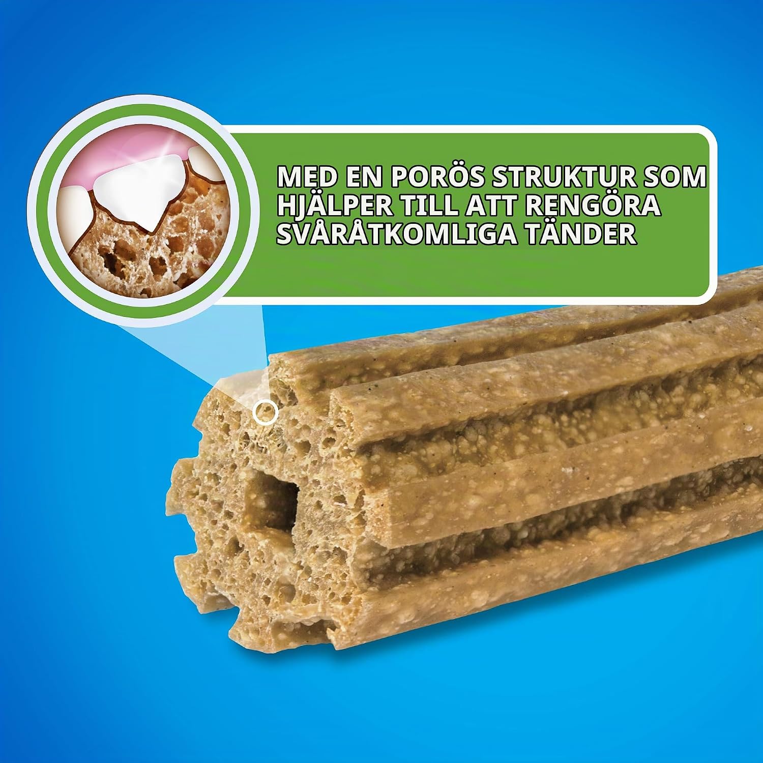Detalle de Dentalife Daily Oral Care – tandtugg för hund, 84 pinnar med kycklingsmak