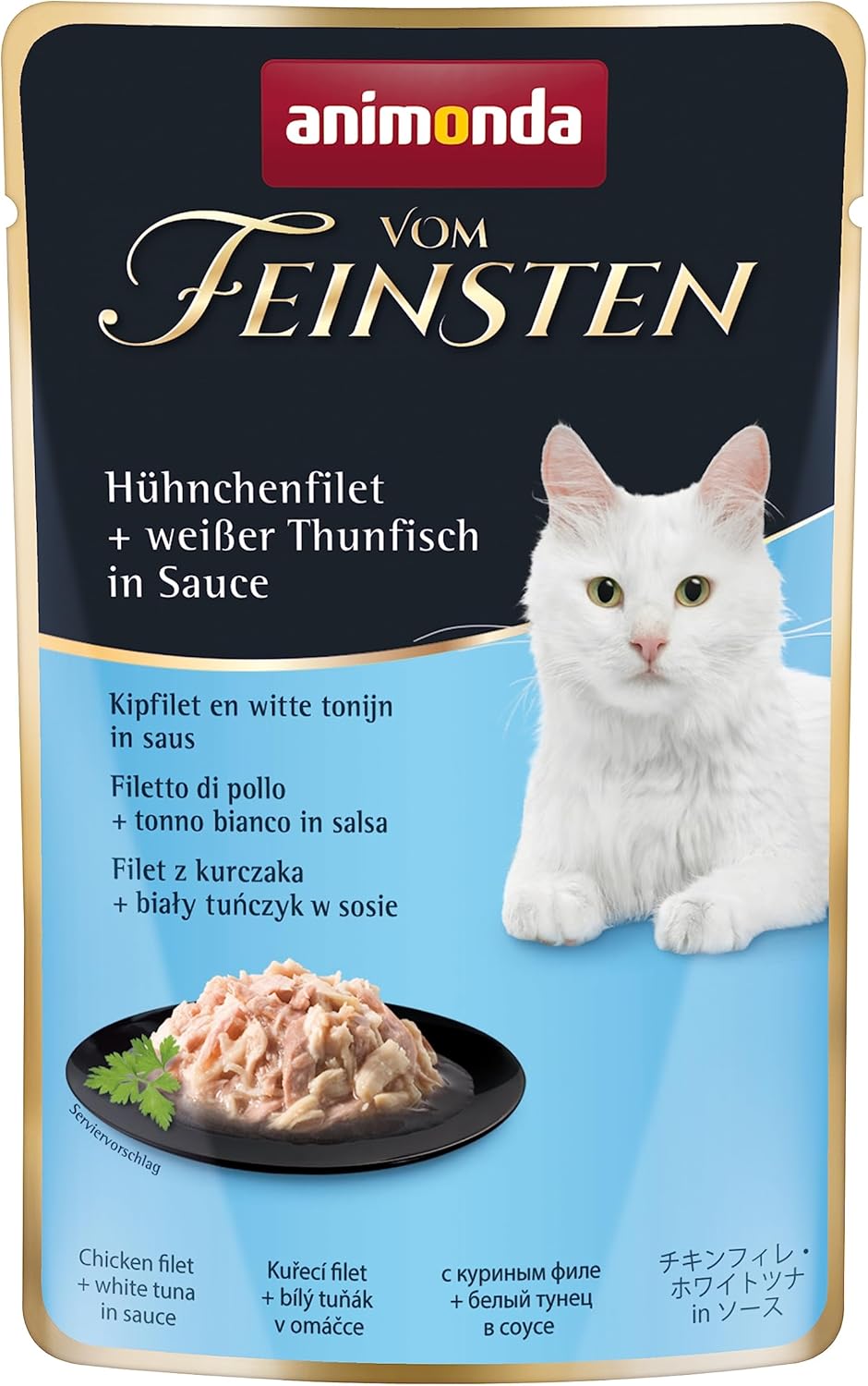 Thumbnail 2 de animonda vom Feinsten Katzenfutter nass mit Hühnchenfilet + Rindfleisch (18 x 50 g) – getreidefrei, ohne Zucker