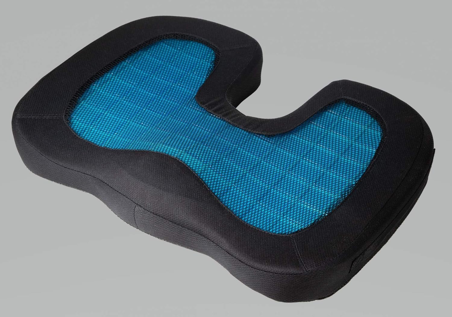 Detalle de Lifenaxx U-Shape Gel Insert Silicone Coccyx Cushion Memory Foam Seat LX-014: supporto ortopedico per sedersi al meglio