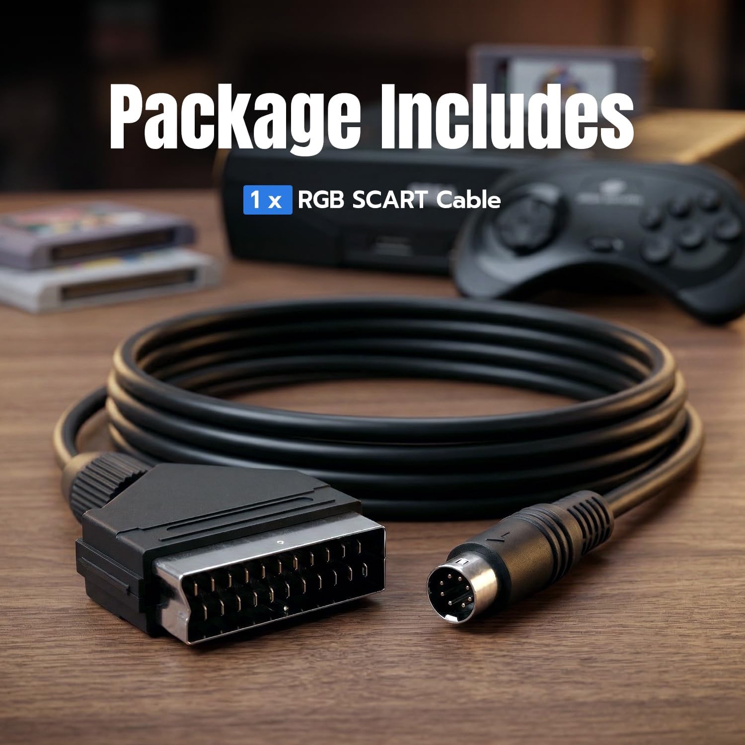 Thumbnail 4 de RGB-Scart-Kabel für Sega Saturn, 168 cm