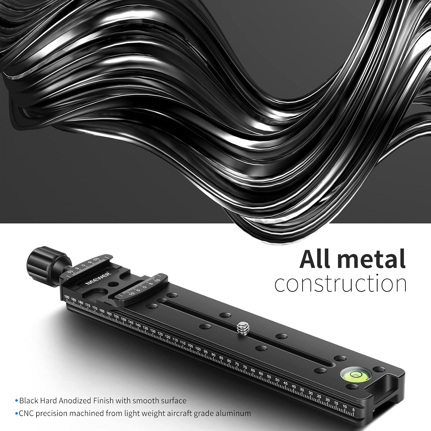 Thumbnail 6 de Neewer 200mm Professional Rail Nodal Slide for Camera