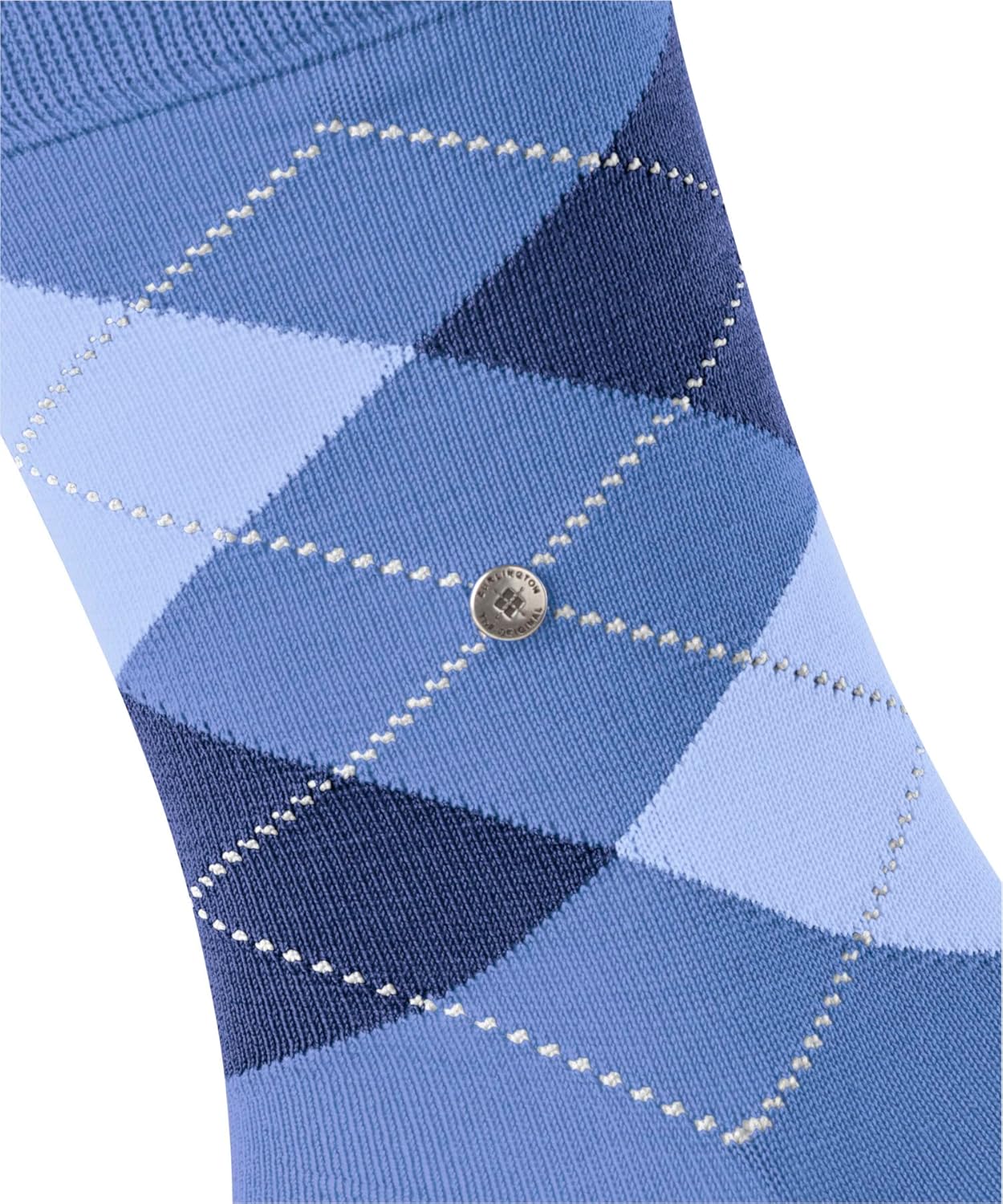 Thumbnail 2 de Burlington homme Manchester – Chaussettes respirantes en coton biologique, motif fantaisie