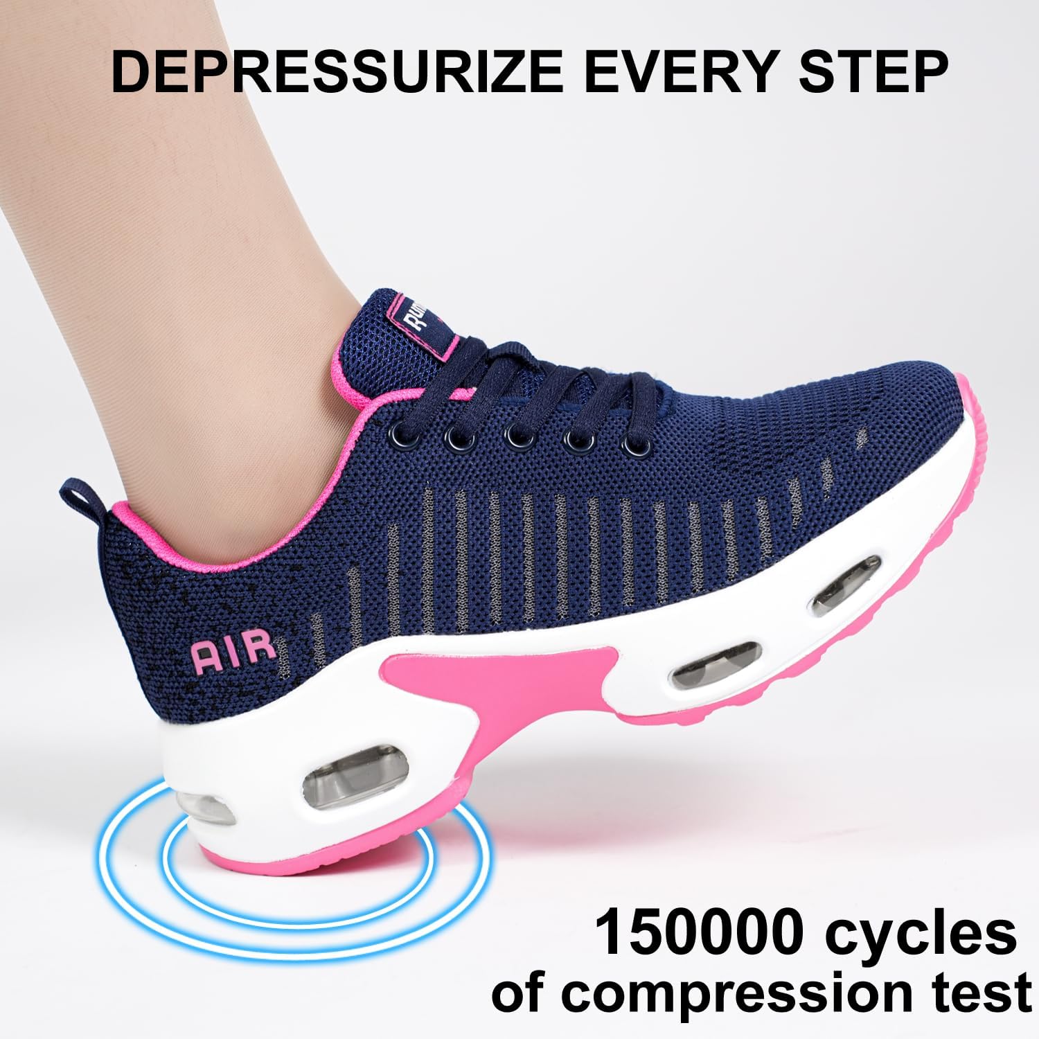 Detalle de Womens arch support running shoes