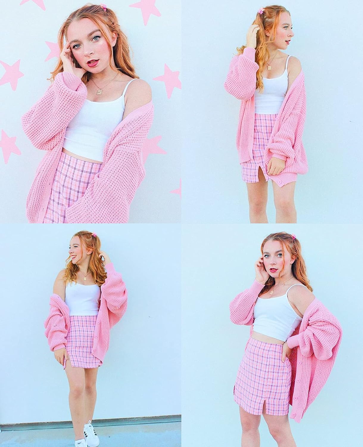 Detalle 2 de QUALFORT Cardigan 100% Cotton Oversized
