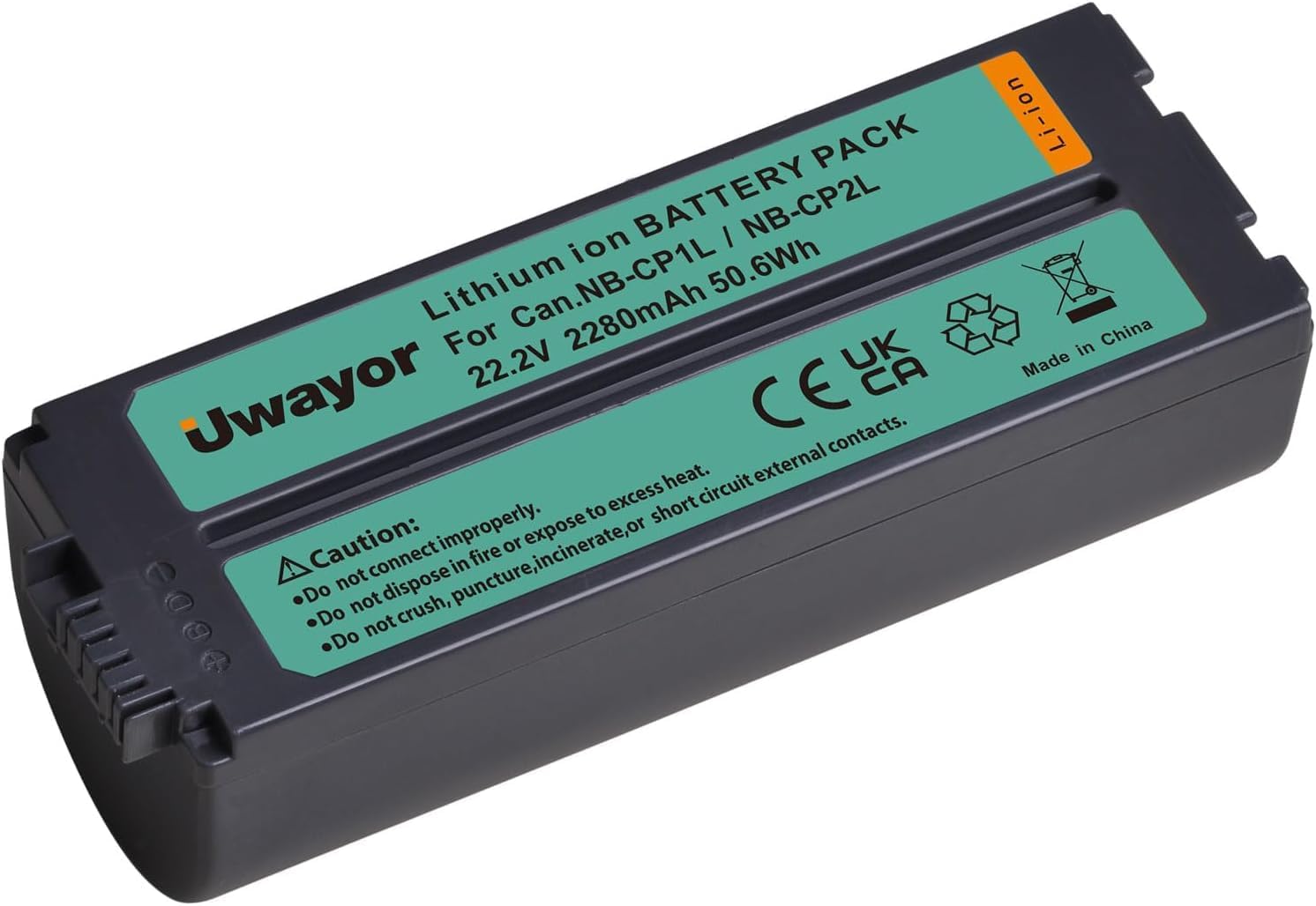 Detalle 2 de Uwayor NB-CP2L/ NB-CP1L Charger Adapter Battery Charger for Canon Selphy CP Series