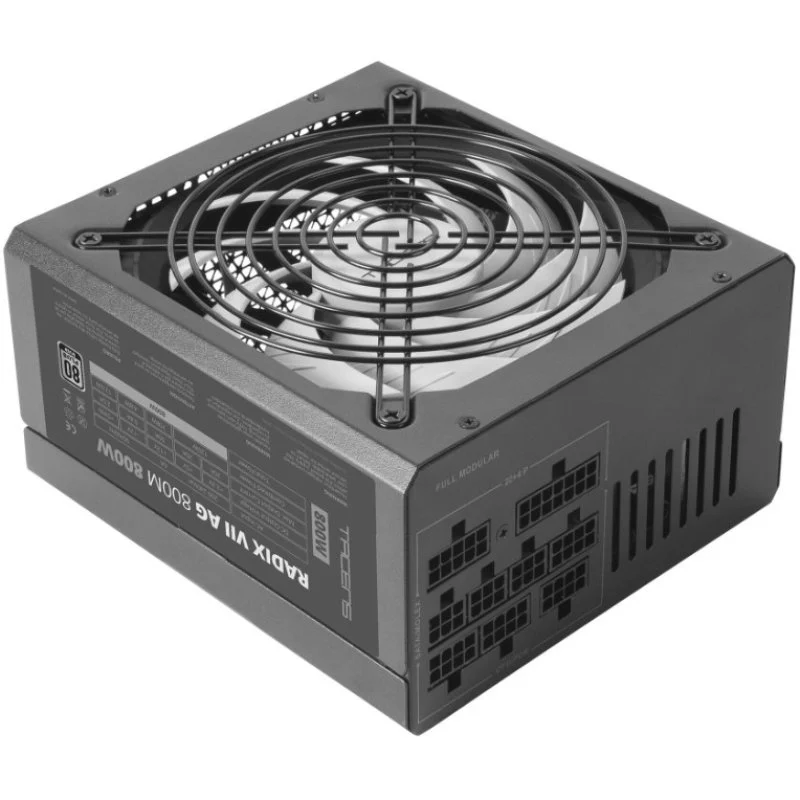 Detalle de Tacens Radix VII AG 800M 800W 80 Plus Silver Modular: fuente ATX conCableado 100% Modular